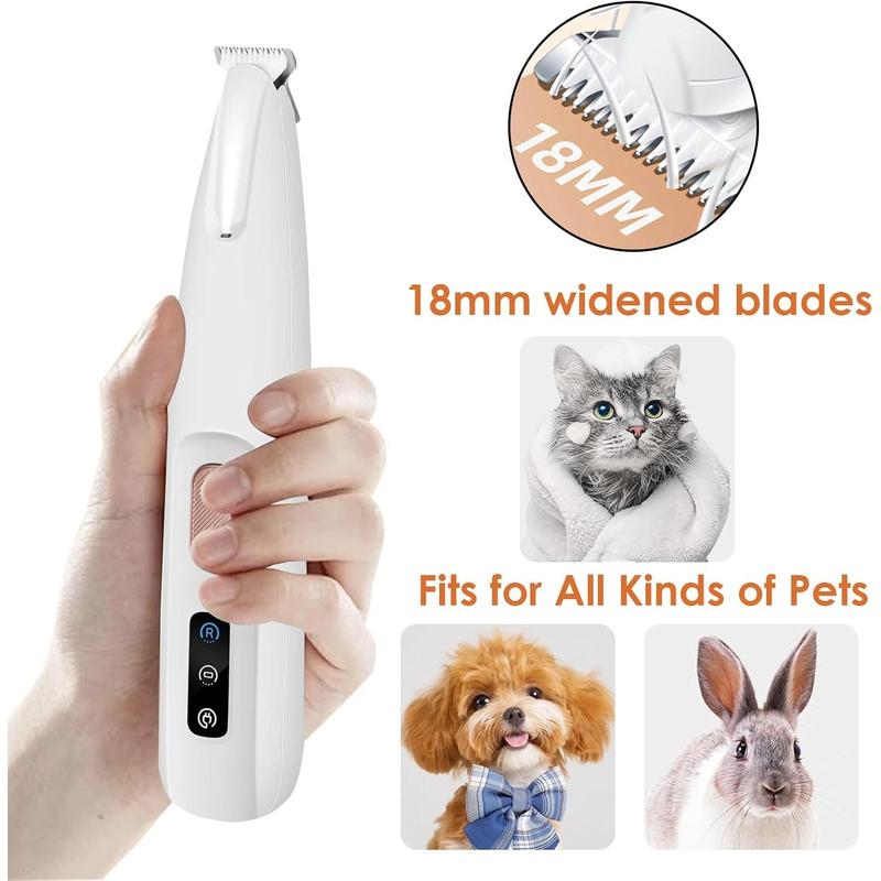 Rechargeable Pet Hair Trimmer Kit