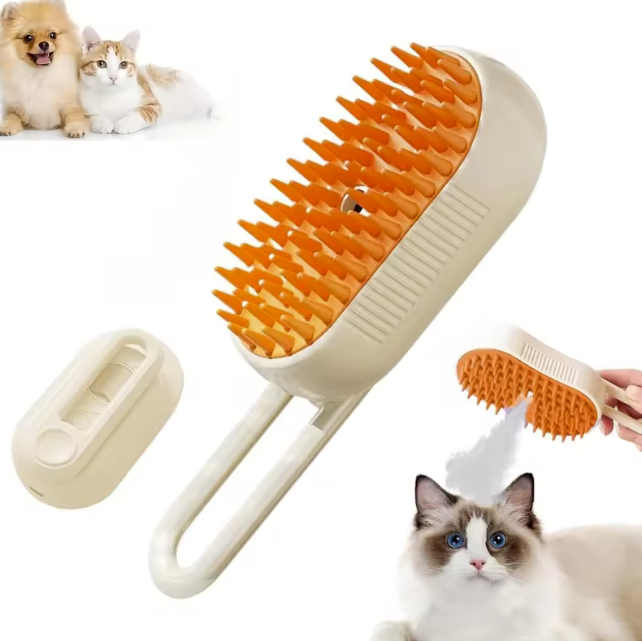 3-in-1 Pet Steam Brush