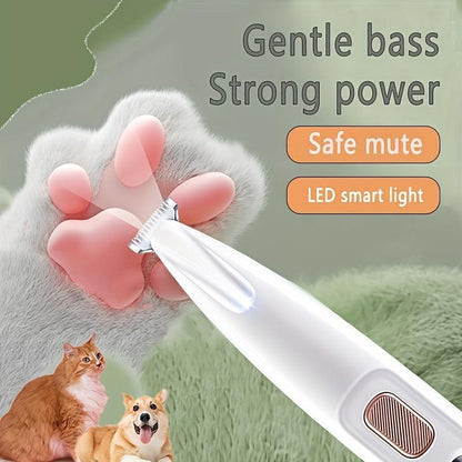 Rechargeable Pet Hair Trimmer Kit