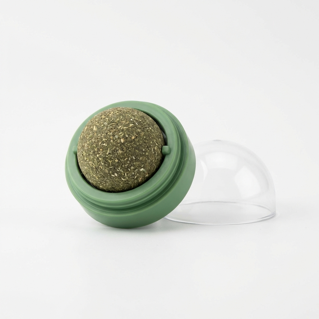 Wall-ball Catnip Toy